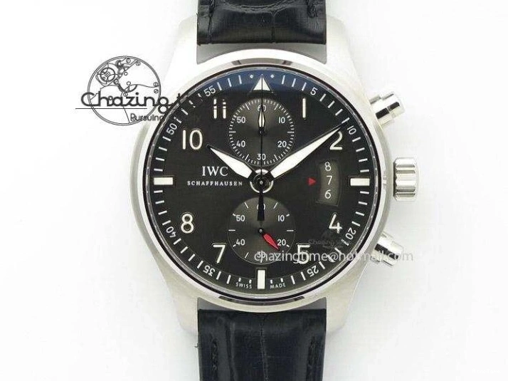 MIROTIME 0126 FastDry Mark XVIII “TRIBUTE TO MARK XI” IW327007 M+F 1:1 Best Edition Black Dial on Green Nylon Strap A 7050
